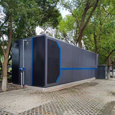 Construction Sites Wastewater Treatment System Movable Sanitary Integrated Sewage Treatment Plant
