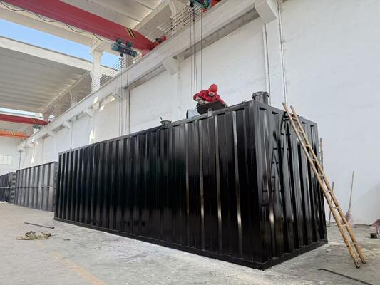 Sistem Instalasi Pengolahan Air Limbah MBR Tipe Kontainer