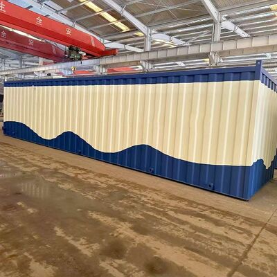 Modular Mobile Sewage Treatment Plant Compact Containerized MBR Integrated Wastewater Treatment System